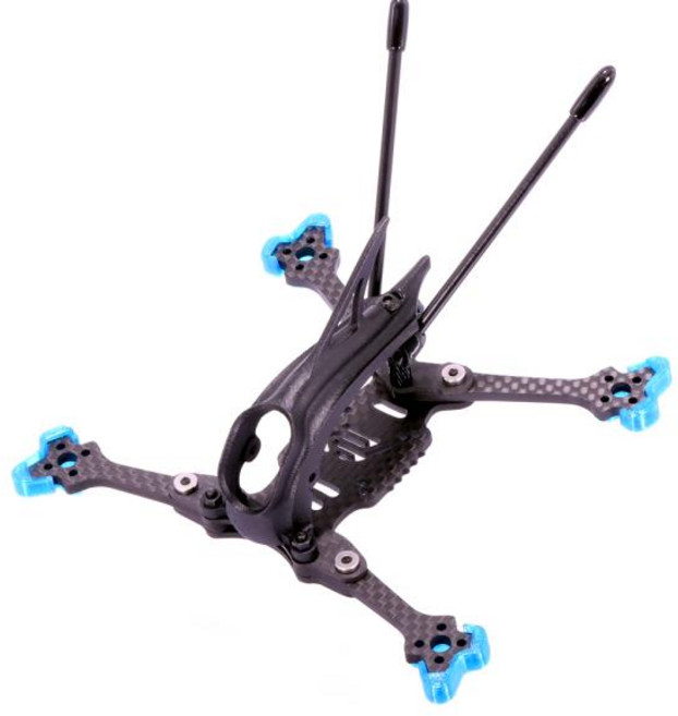 AlfaRC-허비 125 75MM 3 인치 이쑤시개 프레임 키트 RC 드론 FPV 레이싱 쿼드콥터 지원 1103 브러시리스