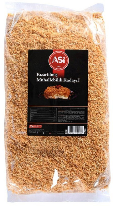 정품 터키 ASI 볶은 구운 카다이프 면, 1개, 5kg