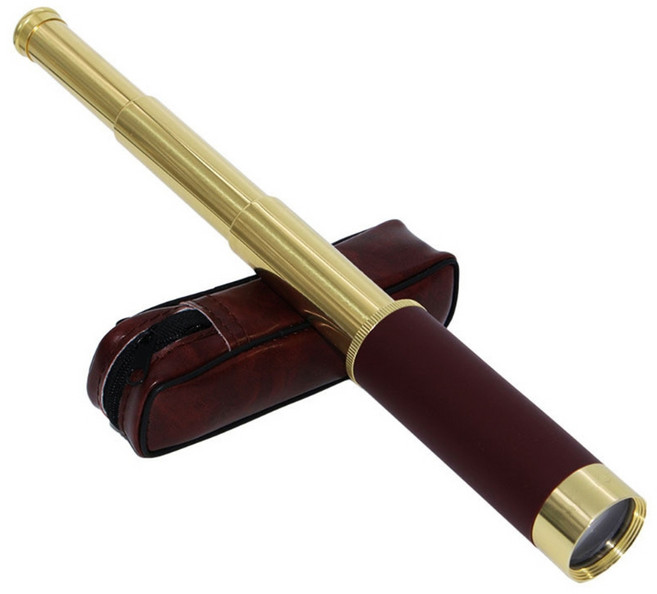 1pc 레트로 해적 망원경 확대 가능 25x30 포켓 단안 휴대용 선장 스파이 글라스