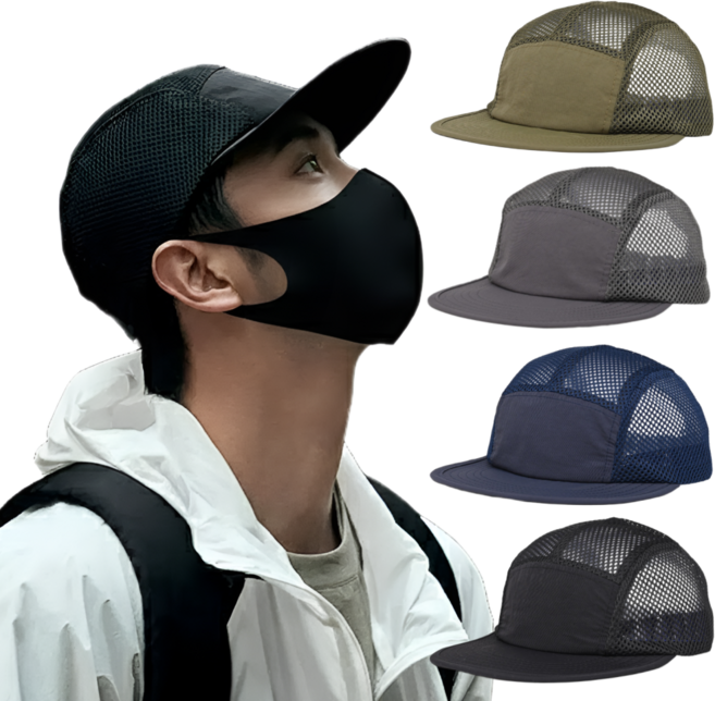 단비상자 메쉬 모자 러닝 등산 메쉬캡 캡모자