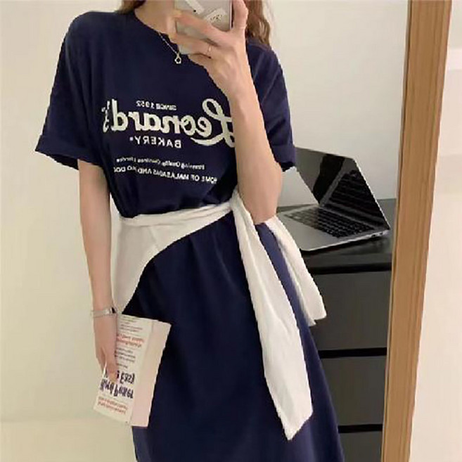 Neirny 여성 빅사이즈 여름 롱반팔 티셔츠 냉장고 얇은 흡한 아이스 캐주얼 라운드 스판 트레이닝 피트니스 러닝 요가복 아우터 상의