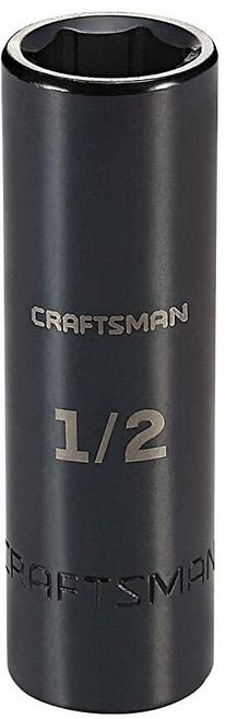 CRAFTSMAN 임팩트 소켓 딥 SAE 1cm(3/8인치) 드라이브 1.3cm(1/2인치) (CMMT15894), CRAFTSMAN 임팩트 소켓, 딥, SAE, 1cm(