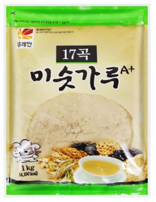 뚜레반 17곡 미숫가루, 1kg, 5개