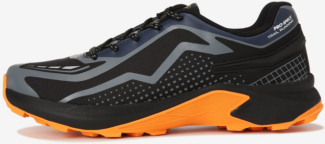 프로스펙스 남성 250~270 사이즈 5mm단위 이월 일상생활 신기 좋은 발볼 여유 미끄럼방지 탁월 쿠셔닝이 뛰어난 다목적 트레킹화 크로스 레이스 111 블랙