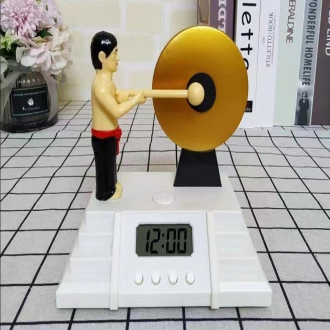 시끄러운 알람시계 웃긴 독특한 안깰수가없는 탁상 시계