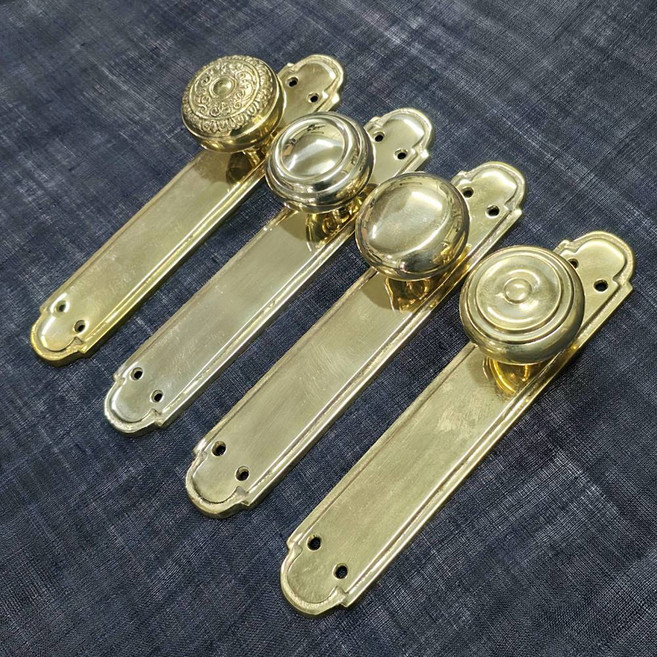 그리스 주물 손잡이 판손잡이 장식장 철문 중문 빈티지, 엔틱대형, 심플, 1개