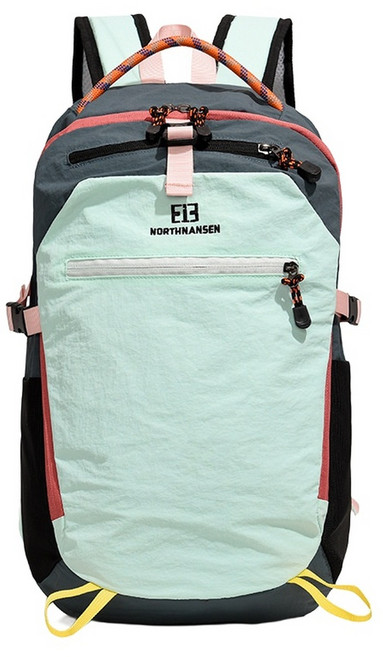 NORTHANSEN 戶外徒步登山雙肩背包, 淺藍色