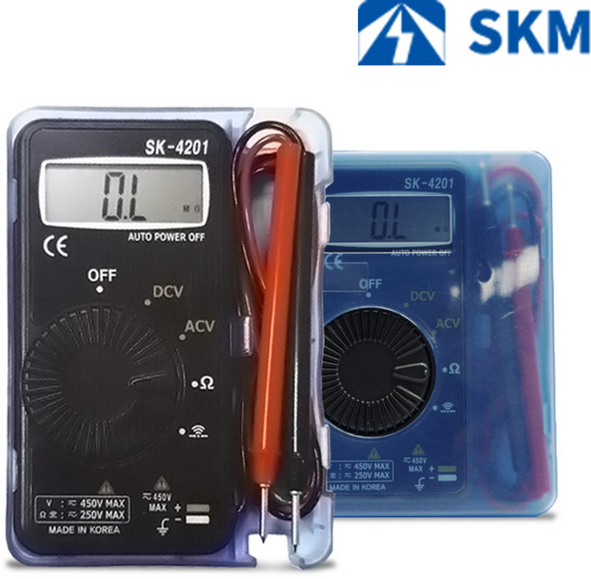 SKM 포켓테스터기 SK-4201, 1개