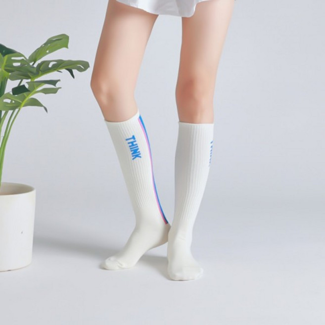 파크골프는 장비빨 고급 1+1 디자인 니삭스 요가 필라테스 테니스 스포츠 패션 무릎 양말 운동 소품 용품