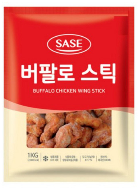사세 버팔로스틱플러스 1kg+1kg, 8개, 1kg