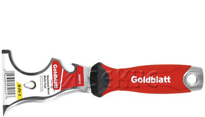 골드블라트 멀티헤라 73x230mm G05015 스크래퍼 다용도스크레퍼 밀칼 이물질제거, 1개