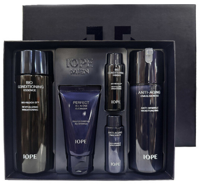 아이오페 맨 바이오 안티에이징 에센스145ml+에멀전120ml 2종세트, 아이오페 맨 에센스 145ml  에멀젼 120ml, 1개