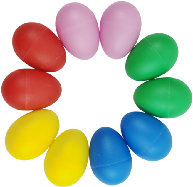 에그쉐이커 악기 10개