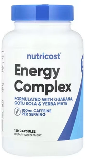뉴트리코스트 에너지 복합체 120캡슐, Nutricost (뉴트리코스트) Nutricost,, 1개, 120정 - 쿠팡
