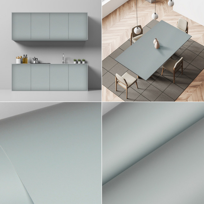 3M 친환경 접착식 가구 문 방문 책상 냉장고 싱크대 붙박이장 다용도 리폼 인테리어필름, 28. VMC179 스카이 그레이