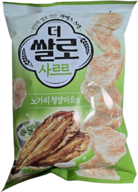 더쌀로 사르르 노가리 청양마요맛, 1개, 100g