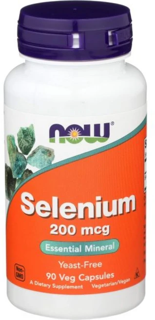 나우푸드 셀레늄 200mcg 베지 캡슐 비건, 90정, 1개 - 쿠팡