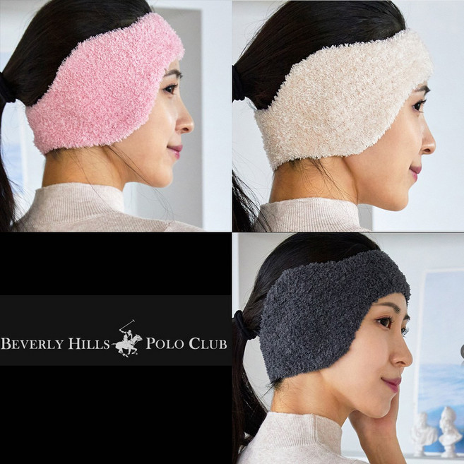 국산 폴로 포근한 탁텔 귀마개 극세사원단 파스텔색상 개별포장 겨울철 방한용품