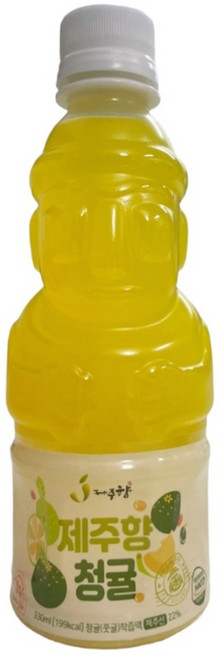 삼다몰 제주 청귤 착즙주스 330ml, 16개