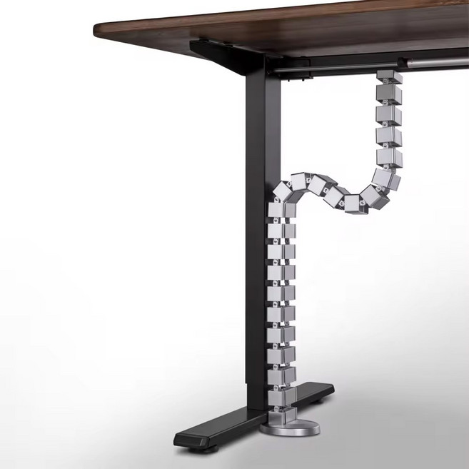 120cm 케이블 척추 책상 아래 트레이 와이어 정리 관리 워크스테이션 스네이크