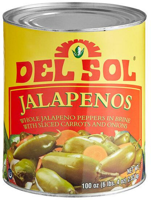 Del Sol 에스카베체에 통째로 넣은 할라피뇨 6개입, 6개