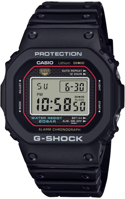 CASIO 卡西歐 G-SHOCK 男性用生物質塑膠腕錶 DW-5000R-1AJF