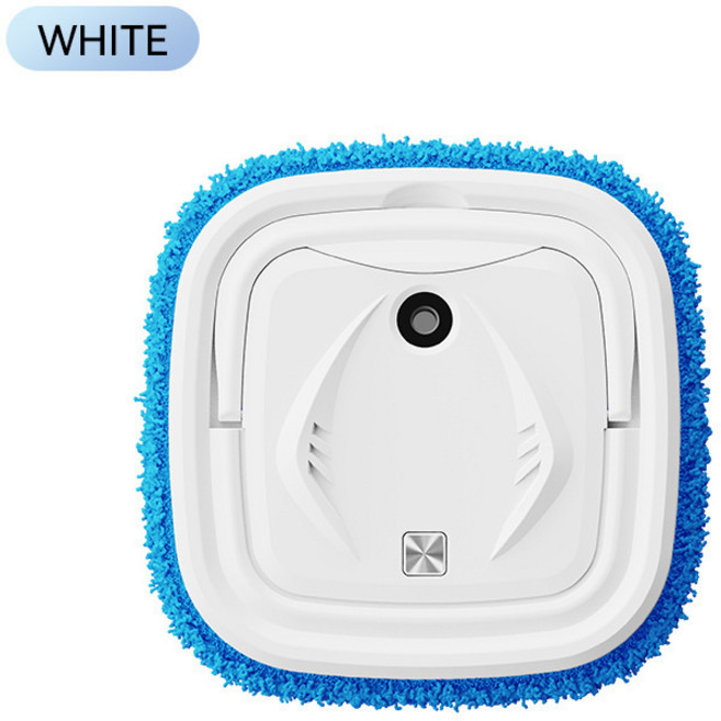 家用掃地機器人拖地一體洗地機加溼器懶人拖地機乾溼兩用2026, 一臺, 白色噴霧小包裝(帶1布)