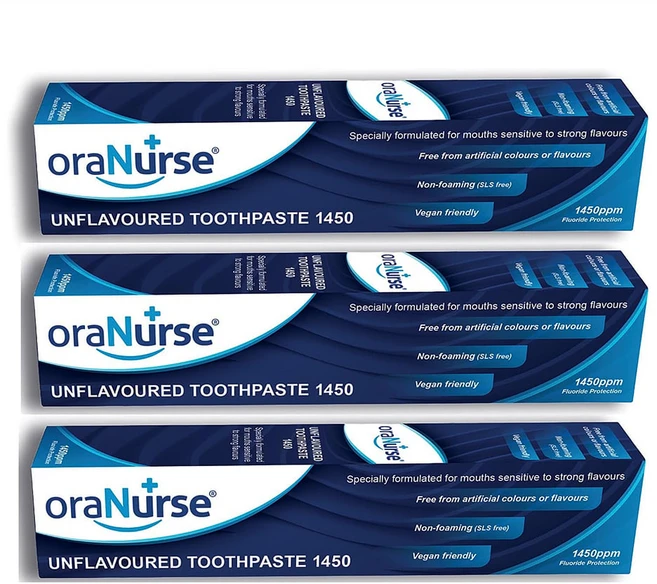 Oranurse 어린이 성인용 무맛 치약 불화물 함유 치약 50ML 3팩 - 쿠팡