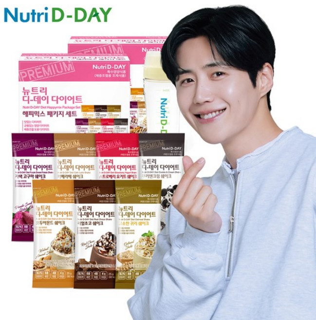 아이스크림맛 다이어트 쉐이크 28포 + 쉐이크컵, 08.쿠키앤크림28포+쉐이크컵, 25g, 1개