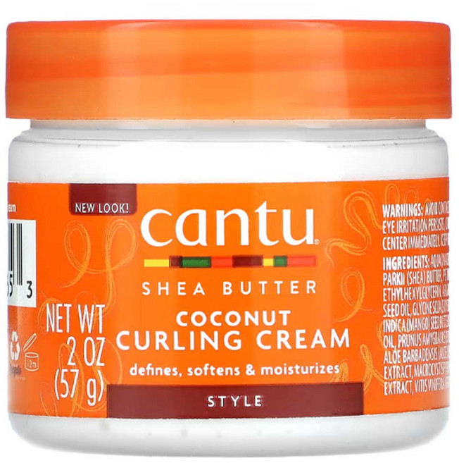 칸투 시어버터 자연스러 모발 보습 컬링 크림, 1개