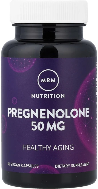 MRM Nutrition 프레그네놀론 50mg 60 베지캡슐, 6개, 60정 - 쿠팡