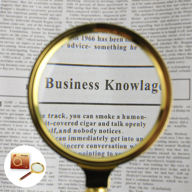 앙플러스 고배율 휴대용 확대경 돋보기, 1개