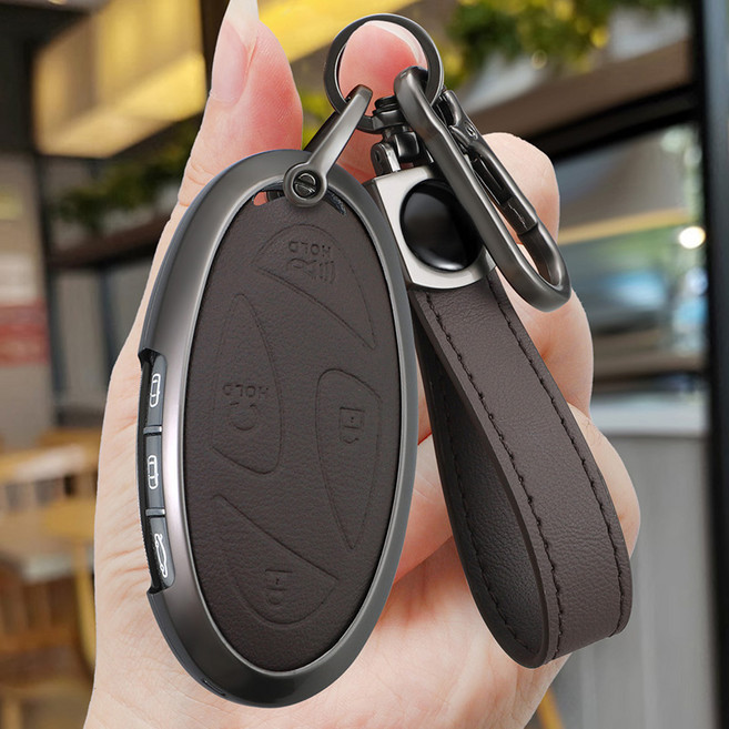 HAKO 드레스업 키케이스 키홀더 (현대호환), H-10, 모카브라운