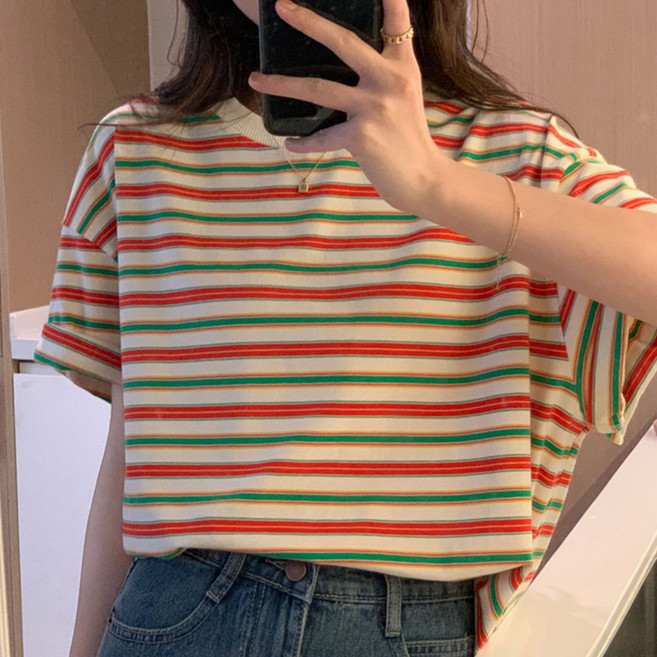 로지 그리닝 반팔티셔츠