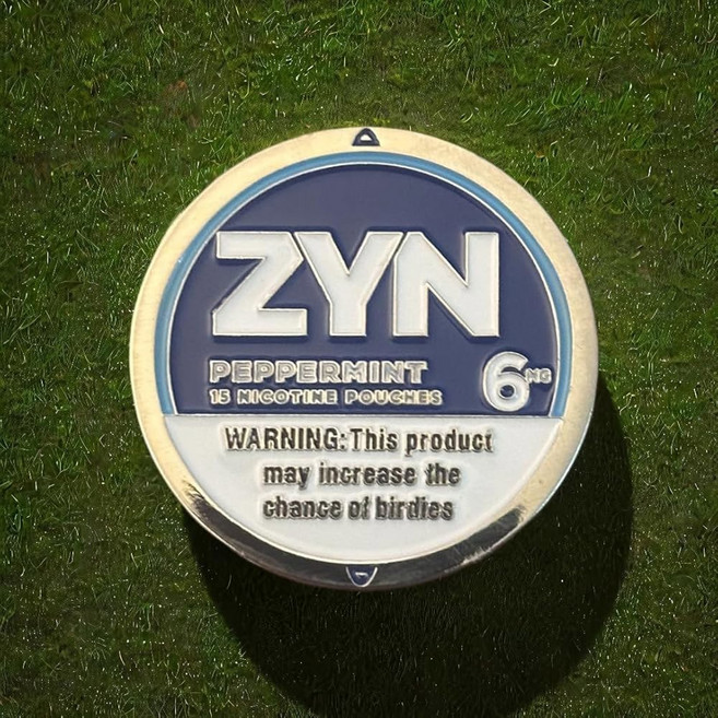 진 영감 골프공 마커 마그네틱, Peppermint