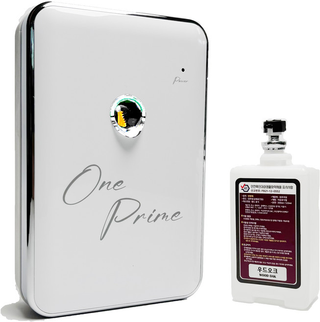 원프라임 자동분사 액상 방향제 자동 분사기 화장실 실내용 사무실 업소용 크림화이트 건전지증정풀세트, 1세트, 300ml, 01.우드오크향(교보문고 시그니처 우드향)