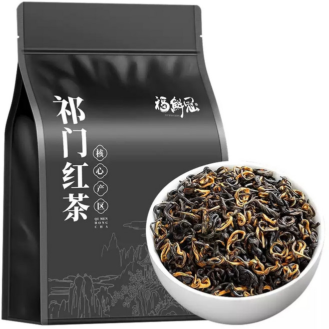 기문 홍차 공식 플래그십 스토어 정통 안후이 기문 레드 향 루페이 스페셜 럭셔리 맛 위 영양 홍차, 1개, 1개