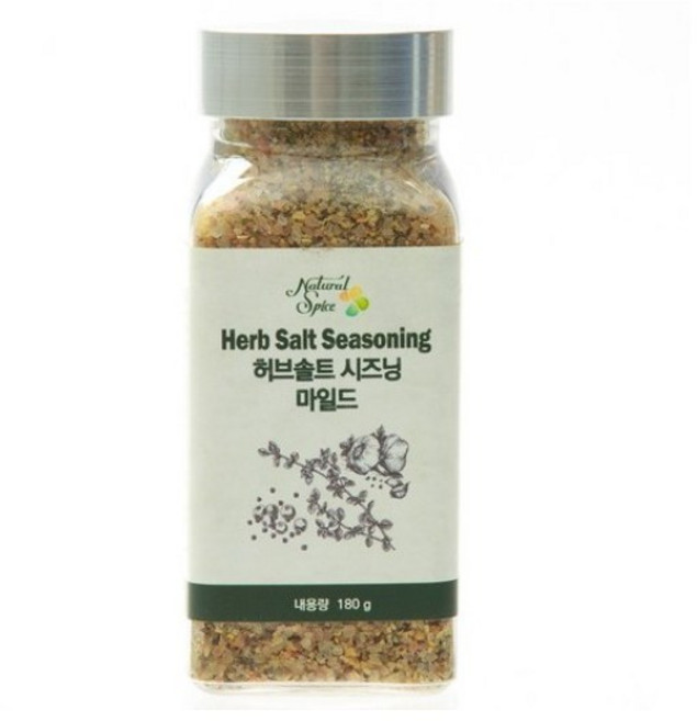 내츄럴스파이스 허브솔트시즈닝 마일드, 180g, 1개