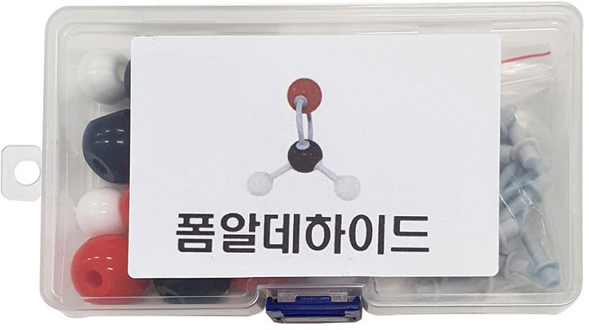 (미래과학)폼(포름)알데하이드분자구조모형조립세트5인, 1개