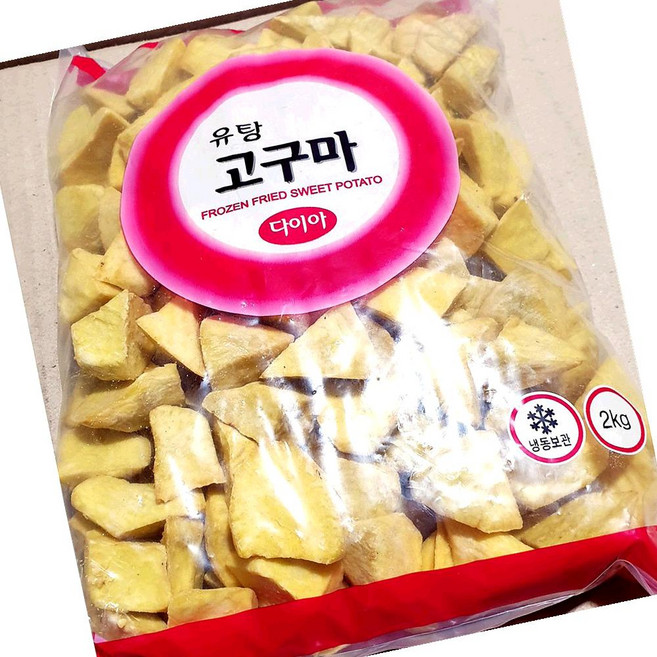 팜피아 유탕 고구마 맛탕용 2kg 식자재 식당용 유탕고구마 간식, 상세페이지 참조, 1개