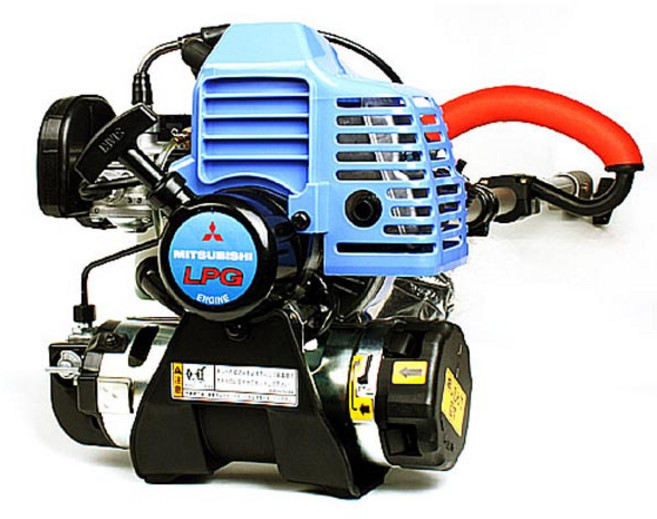 미쓰비시엔진 LPG 견착식 예초기 TL231S/TLG231S (가방포함)