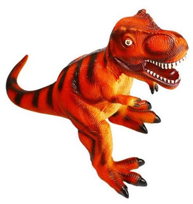 티라노사우러스 초대형공룡 소프트 자이안트 공룡, 레드, 1개