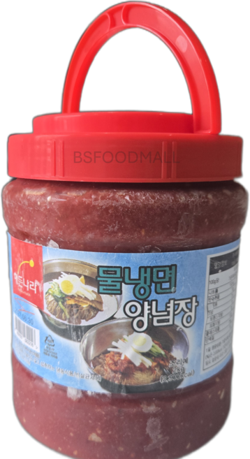 합천 해든나라 물냉면 양념장 2Kg X6개 냉면양념 물냉소스 물냉다대기, 6개