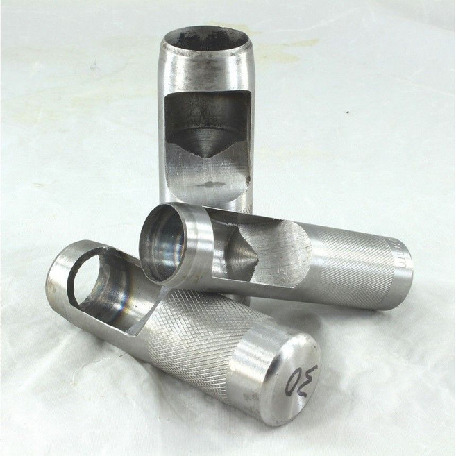 圓斬1 皮帶沖 打洞器 穿洞器 打孔器 丸斬 沖子 皮雕用打洞工具, 1個, 13mm