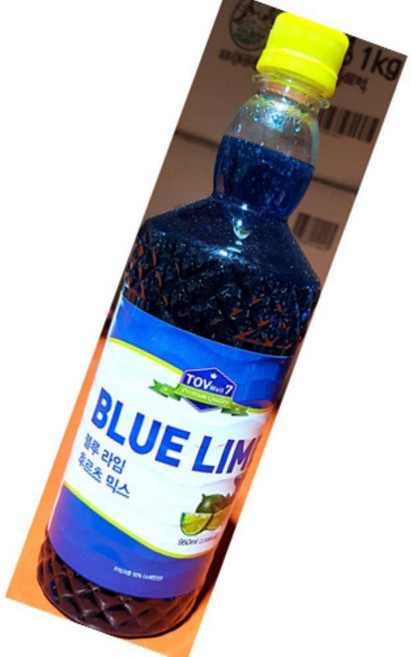 칵테일 제과제빵 블루라임후르츠믹스(토브웰7 950ml) X8