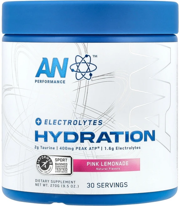 AN Supps Hydration Pink Lemonade 9.5 oz 270 g, AN Supps, Hydration, Pink Lemo, 270g, 1개 - 쿠팡
