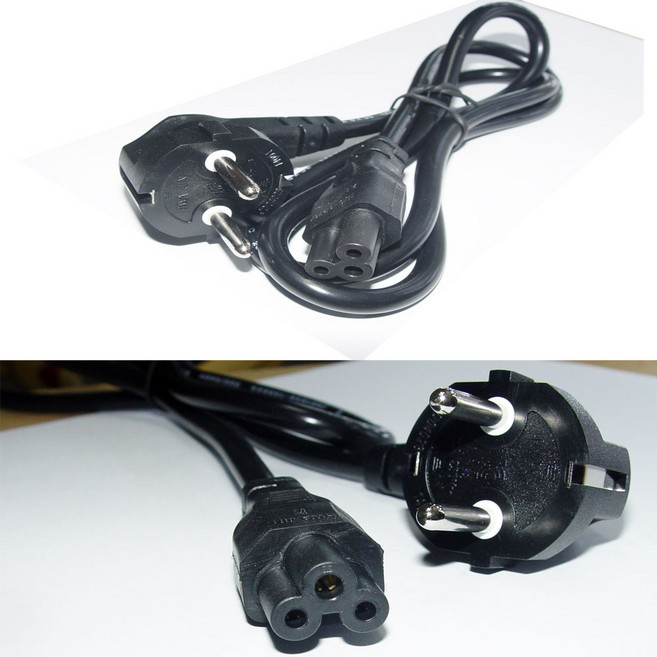 [COMEBANK] AC220V KC인증 3구형전원케이블 소니 삼성 엘지 HP 캐논 샤오미 수입 해외직구 TV 가전제품 컴퓨터 프린터 모니터 공기청정기 연결 전원 코드 케이블 선, 2m, 1개