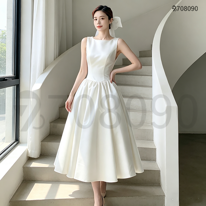 708090 파티 졸업 여행 웨딩드레스