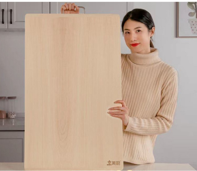 나무 도마 대형 초대형 업소용 버드나무 원목, 1개, 90x55x2.7cm × 1개