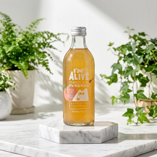 아임얼라이브 콤부차 마누카꿀복숭아 250ml 4병, 4개